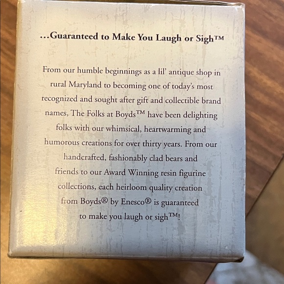 NIB Boyd’s 2010 Retired Limited Edition. Nana Betty’s Cupcake w/Sweetie McBibble - Picture 3 of 12